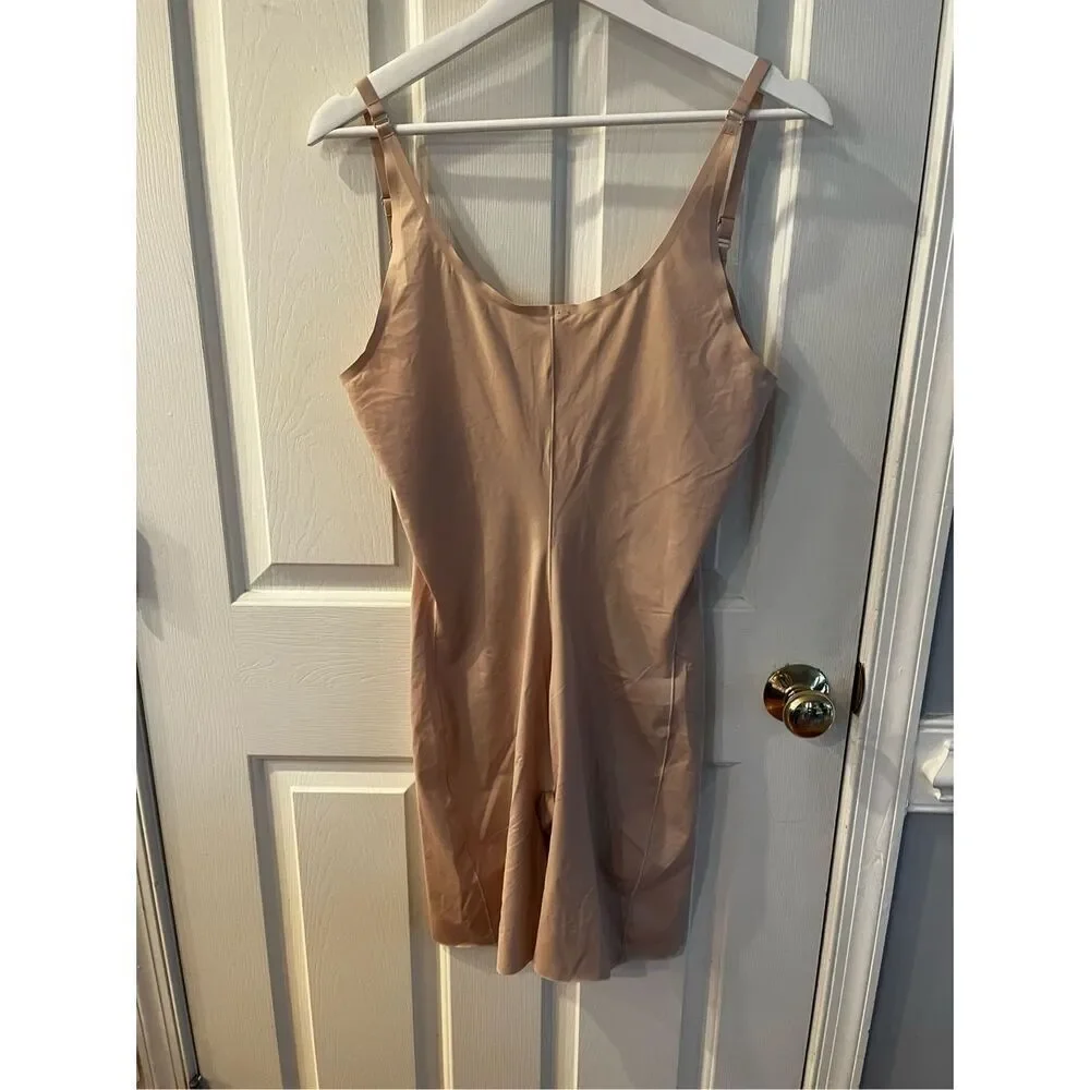 Spanx Trust Your Thinstincts Open Bust Full Body Shaper sz 2X EUC